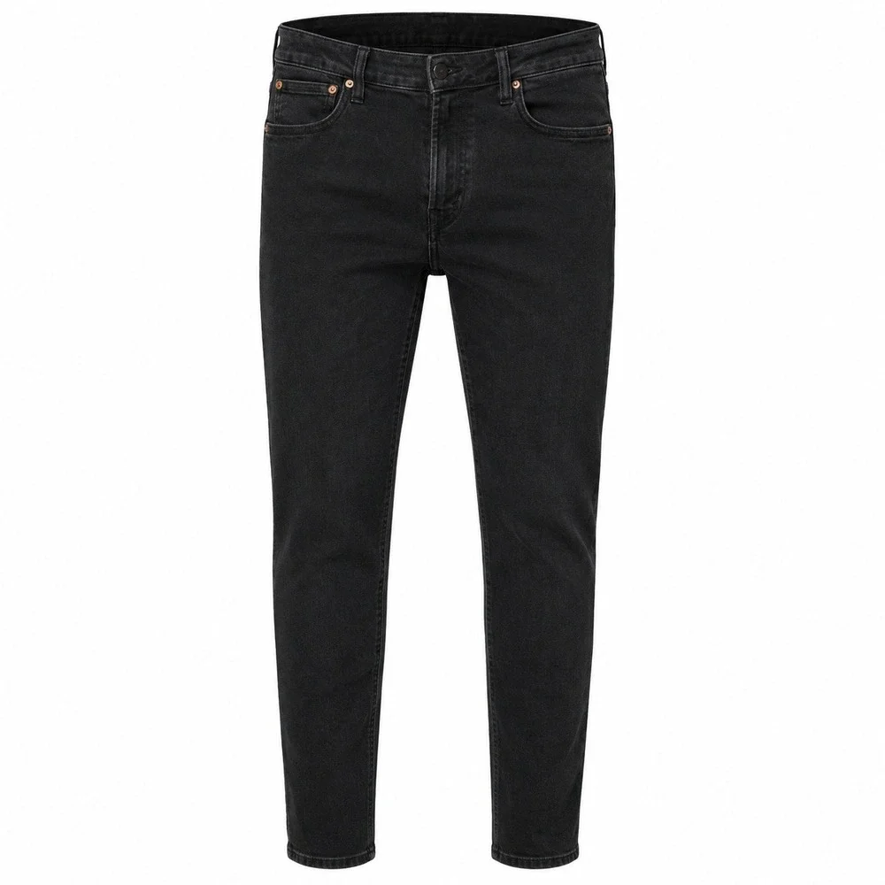 American Eagle Airflex+ Skinny Jeans Men 34x34 (31x30) Black Stretch Denim Pants